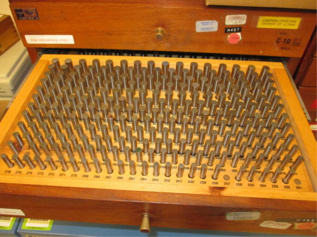 Pin Gage Sets. Meyer Lot (2) Pin Gage .0111000. HIT