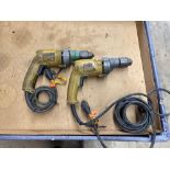 Lot of 2: DeWalt Model DW235G 1/2” Drills