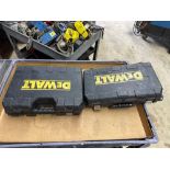 Lot of 2 DeWalt SDS Hammers: (1) Model D25263, (1) Model D25223