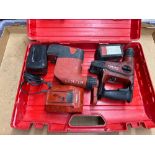Hilti Model TE 6-A35 DRS Cordless Rotary Hammer with Batteries and Charger