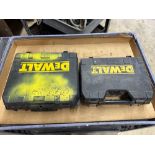 Lot of 2 DeWalt Hand Tools: (1) Brushless Cordless Drill, (1) DC988 Cordless Drill