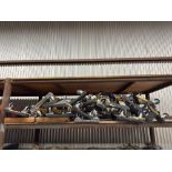 Lot of Assorted Carpeted Moving Dollies