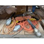 Lot of 9: Assorted Length Extension Lights