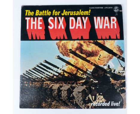 A live recording of the Six Day War on a 33RPM vinyl LP. With this album, you are on the front lines. You will hear the actua