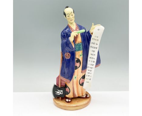 This is a Royal Doulton figurine titled Ko Ko, issued in 1979. The figure portrays a traditional Japanese character in a vibr
