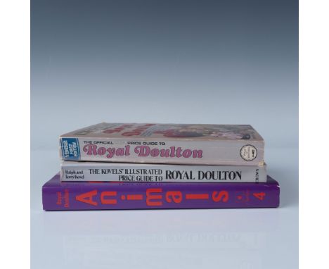 This set of Royal Doulton material contains three paperback reference books: Two price guides consisting of The First Edition
