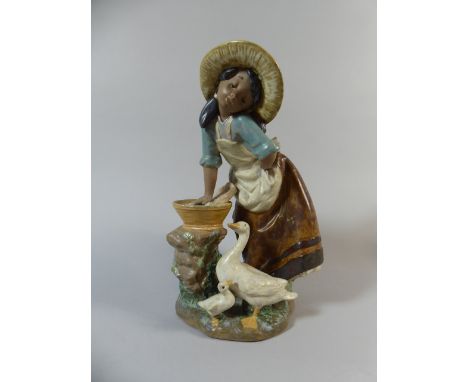 A Lladro Figure, "Laundry Day" No.2216