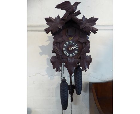 A Schatz Cuckoo Clock with Eight Day Movement. 