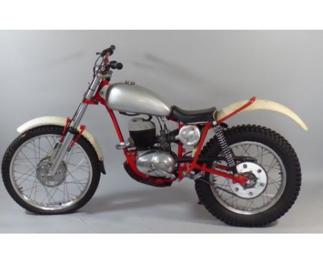 A Vintage Dot Trials Bike. With Vehicle Registration Document V5. Declared Date of Manufacture 1965.  Date of Registration 18