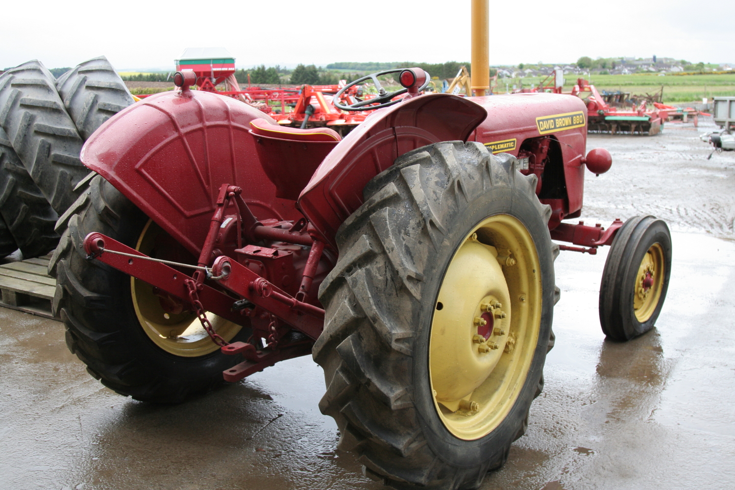 Sale Item: David Brown 880 Implematic Tractor, Vat Status: Plus Vat ...