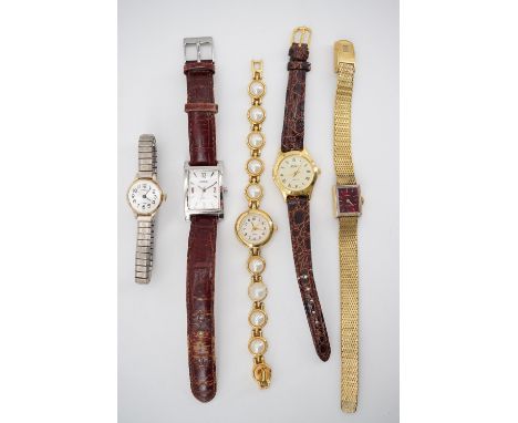 A lady's Tissot Saphir wristlet watch and others