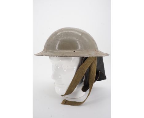 A military fire fighter's helmet