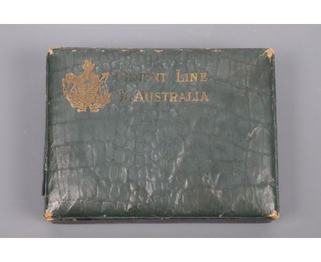 A vintage set of Orient Line Tours / Orient Line to Australia complimentary miniature playing cards, second quarter 20th Cent