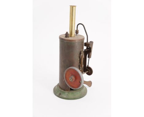 A 1940s Burnac Vulcan live-steam vertical engine, 24 cm
