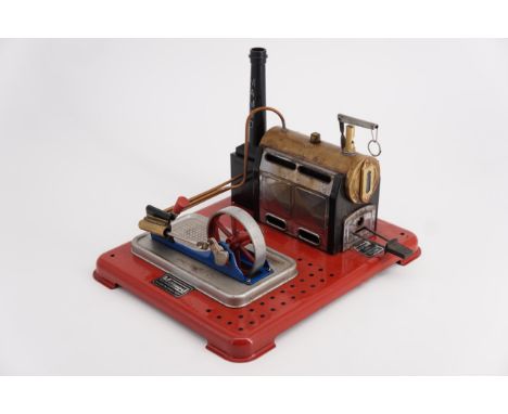 A Mamod model SP4 live-steam stationary engine