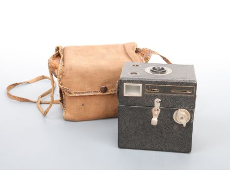 A Kodak Six-20 popular Brownie box camera