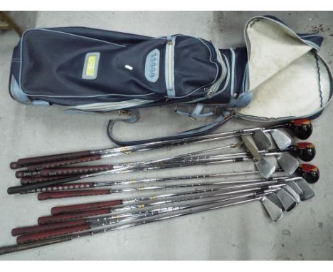 Bonhams : A collection of 12 D Anderson & Sons (St Andrews) wooden shafted golf  clubs