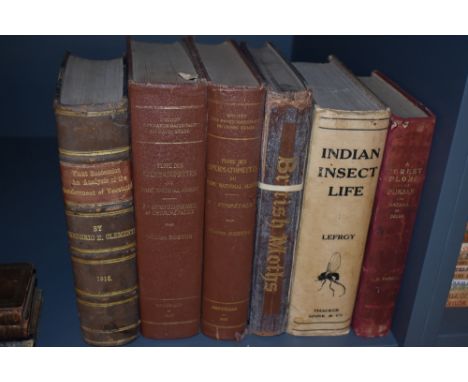 Natural History. A selection, includes; Maxwell-Lefroy, H. - Indian Insect Life. Calcutta &amp; Simla: 1909; Parker, R. N. - 