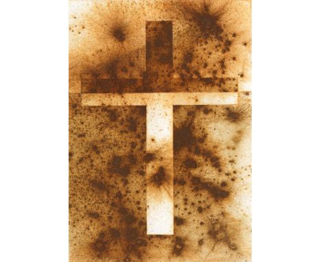 Keith Milow Cross D/01/23 Iron powder on paper Signed on Verso 10 x 15cm (3¾ x 5¾ in.)
This lot has been curated by AOAP
Abou