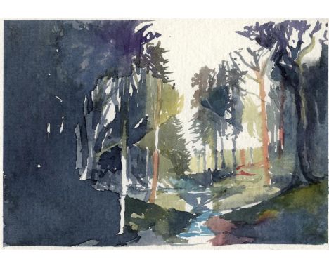 
	
		Jonathan Parker
		Woods (Four)
		Watercolour, ink and gouache on paper
		Signed on Verso
		10 x 15cm (3&#190; x 5&#190; 