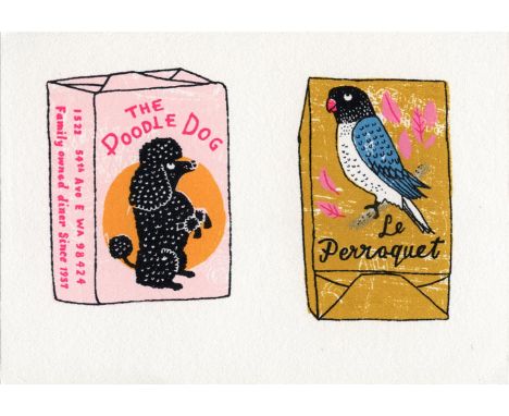 Charlotte Farmer Sugar, Sugar Screenprint on paper Signed on Verso 10 x 15cm (3¾ x 5¾ in.)
This lot has been curated by Kathe