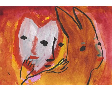 R&amp;F Mo Love Bunny, 2023 Watercolour and gouache on card Signed on Verso 10 x 15cm (3¾ x 5¾ in.)
This lot has been curated