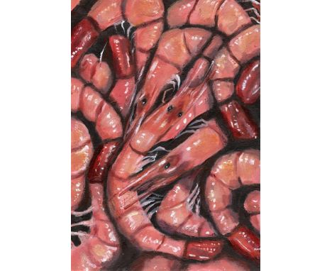 
	
		Julia Abele
		Shrimp, 2023
		Acrylic on paper
		Signed on Verso
		10 x 15cm (3&#190; x 5&#190; in.)
		
		This lot has be