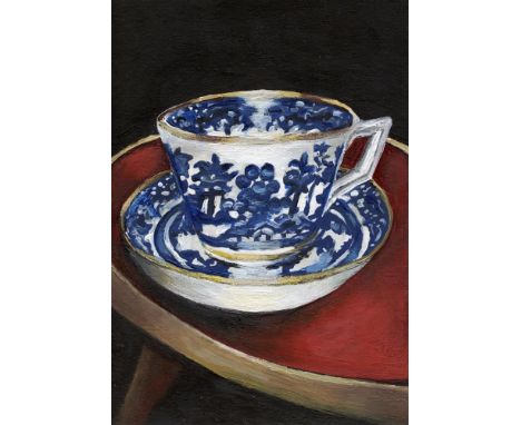 
	
		Julia Abele
		Minton Tea Cup, 2023
		Acrylic on paper
		Signed on Verso
		10 x 15cm (3&#190; x 5&#190; in.)
		
		This lo