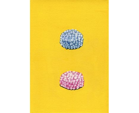 
	
		Selina Snow
		Alsorts - Yellow
		Gouache on paper
		Signed on Verso
		10 x 15cm (3&#190; x 5&#190; in.)
		
		This lot ha