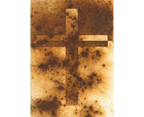 Keith Milow Cross D/02/23 Iron Powder on paper Signed on Verso 10 x 15cm (3¾ x 5¾ in.)
This lot has been curated by AOAP
Abou