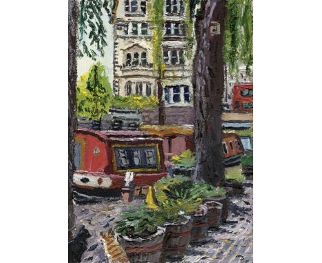 
	
		Melissa Scott-Miller
		Canal Path in Maida Vale
		Oil paint on paper
		Signed on Verso
		10 x 15cm (3&#190; x 5&#190; in