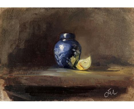 
	
		Claire Mary Newton
		Zest for light (1), 2023
		Oil paint on paper
		Signed on Verso
		10 x 15cm (3&#190; x 5&#190; in.)