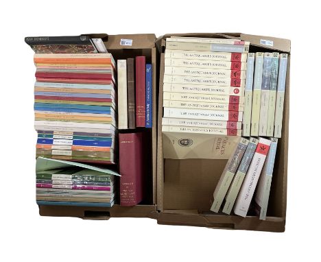 Journal of the Society of Architectural Historians  35 volumes, other books on Arcitects and Architecture and The Antiquaries