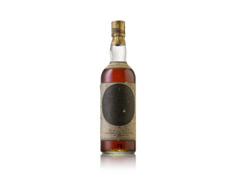 THE MACALLAN OVER 20 YEARS OLD - JOHN MENZIES 150TH ANNIVERSARY together with an engraved glass decanter celebrating the anni