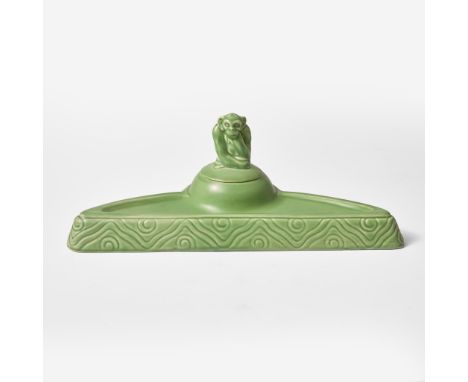 Glazed earthenwareShape 3761 Impressed "WEDGWOOD", "MADE IN ENGLAND", and "2B33" (date code for 1933)(H: 4 5/8, W: 11 3/4, D: