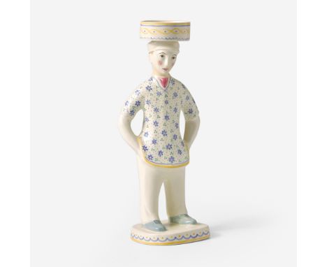 Glazed earthenwarePrinted "WEDGWOOD ETRURIA ENGLAND MADE IN ENGLAND" mark(H: 11 1/2, W: 4 3/4, D: 3 1/2 in.)Qty: (1)Provenanc