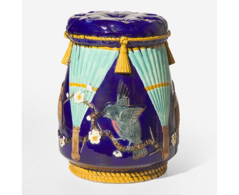 Glazed earthenwareImpressed "WEDGWOOD" and "AGO" (date code for 1886), hand-painted "M 2858".(H: 16 1/2, Dia: 13 in.)Qty: (1)