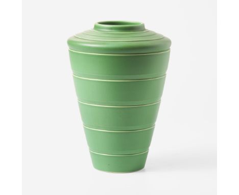 Glazed earthenwareShape 3805Impressed "WEDGWOOD" and "MADE IN ENGLAND", printed Keith Murray signature Wedgwood mark.(H: 11 1