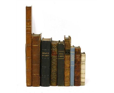 KEMPIS, Thomas A: Nine Editions of The Imitation of Christ : 1- John Payne(Transl)- W. Nicoll, 1769, 2nd. edn. PP:xlviii, 252