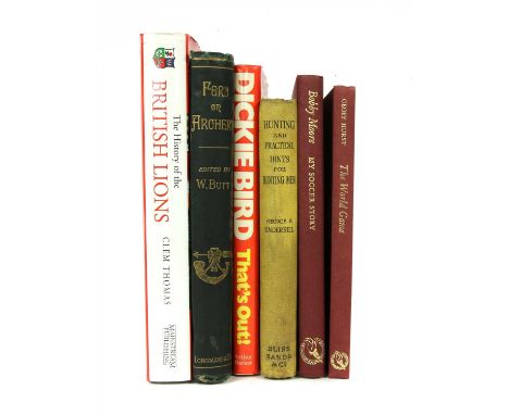 SPORT: 1- Ford, H: Theory and Practice of Archery. Longman, 1887, new edn. with frontis. Inner hinges cracked; 2- Underhill, 