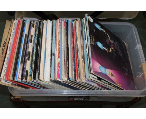 Approximately 80, 1970's and later vinyl records including The Who Tommy Part 2 