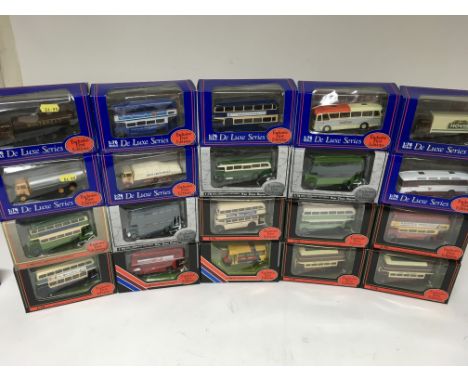 EFE, Exclusive First Editions, 1:76 scale, boxed Diecast vehicles including Buses, coaches and lorries