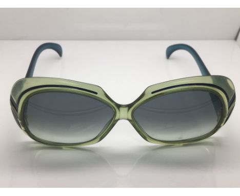 A pair of vintage ladies Christian Dior sunglasses.