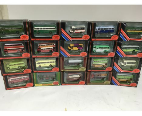 EFE Exclusive First Editions, 1:76 scale Diecast vehicles, boxed including Buses, coaches and lorries x20