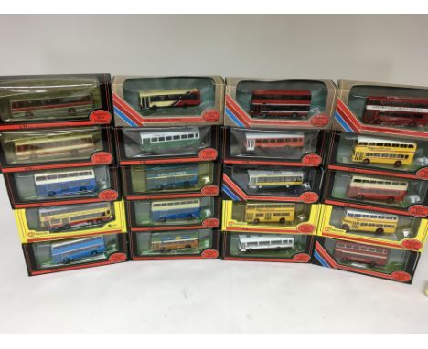 EFE, Exclusive First Editions, 1:76 scale Diecast vehicles, boxed, including Buses and coaches x20