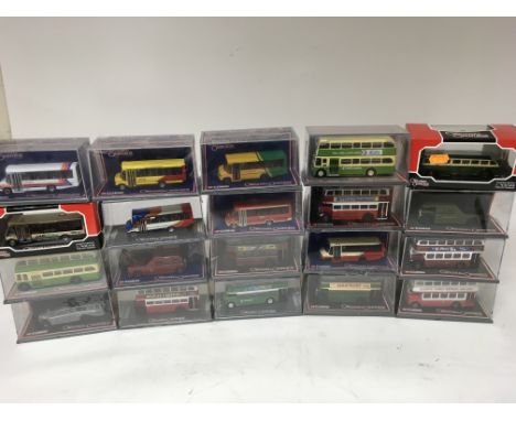 Corgi toys, Original Omnibus, 1:76 scale Diecast vehicles, boxed, including Buses and coaches x20