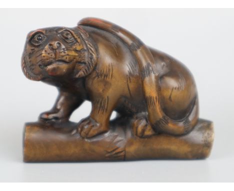 Signed netsuke 