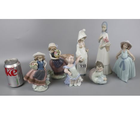 Collection of Lladro to include Nao 