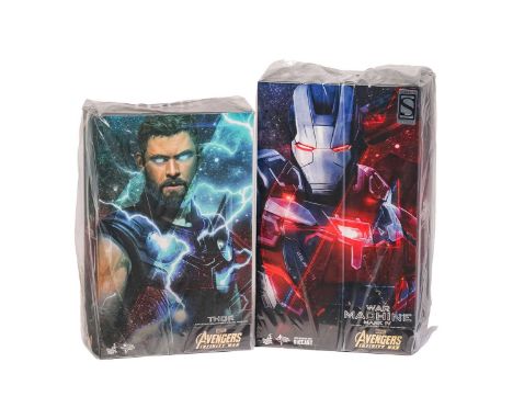 A Marvel Avengers Infinity War Thor 1:6 scale collectible figure, MMS474, unopened and sealed in plastic bag with original bo