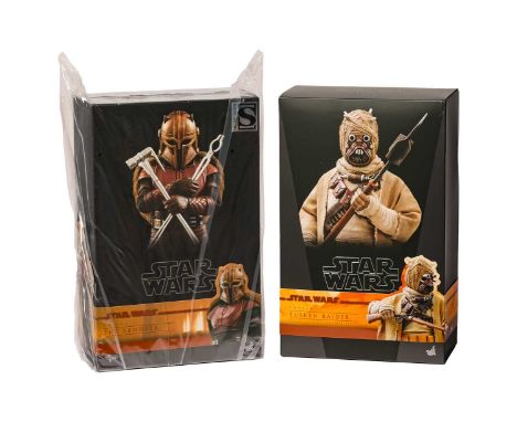 A Star Wars Hot Toys The Armorer 1:6 Scale Figure, TMS044, in unopened in sealed bag with original outer carton, together wit